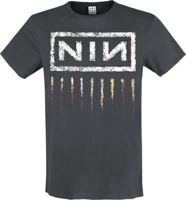 Produktbild von Nine Inch Nails T-Shirt Herren Amplified Collection - Downward Spiral charcoal M