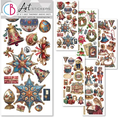 Produktbild von Art Stickers "Toy Shop", 12 x 26 cm, 5 Blatt