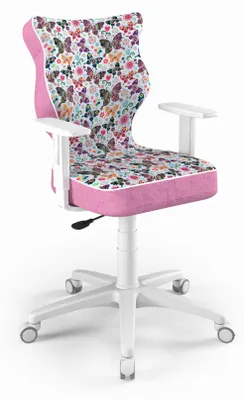 Produktbild von Jugend-Wachstumsstuhl Ergonomischer Schreibtischstuhl Für Körpergrösse 159-188 Cm, Duo Weiss Storia 31