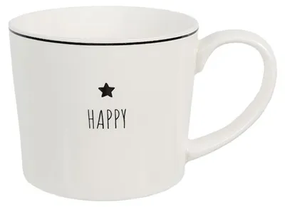 Immagine prodotto di Tazza Clayre & Eef 275 ml in Vetroceramica bianca Star