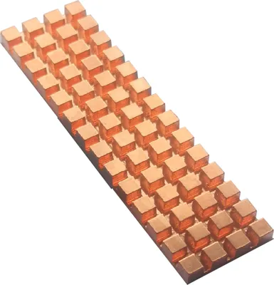 Produktbild von Kühlkörper Universal hohe effektive Kupfer thermische leitende Klebstoffgedächtniskühler für M.2 NGFF 2280 970evo-3 mm