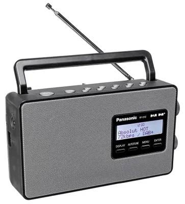 Image de Panasonic RF-D10EG-K Radio DAB+ Schwarz / Grau