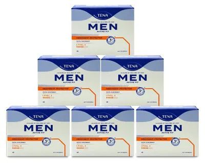 Produktbild von TENA MEN Schutzstufe 3 Monatliche Vorratspackung Absorbierende Schutzvorrichtungen Essential