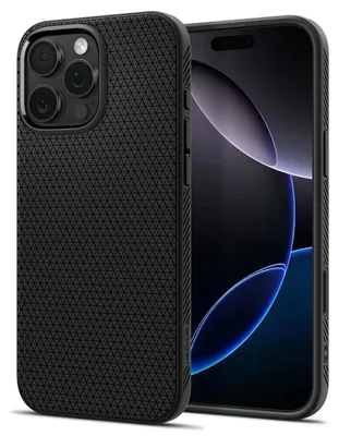 Obrázok produktu pre Spigen Liquid Air T (MagFit), Ochranný obal, Apple, iPhone 16 Pro Max, 17,5 cm (6.9"), Čierna
