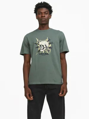 Immagine prodotto di Jack & Jones Heavens - Tee verde - Taglia M