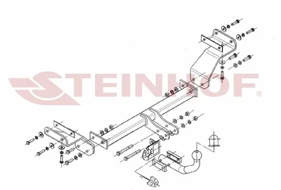 Produktbild von Z546830 Anhängerkupplung passend für KIA Cee'd 07/2007-08/2012 starr