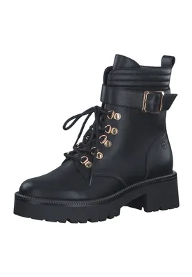 Image de Bottine pour femme Tamaris, couleur noire, taille 36 (Europe)