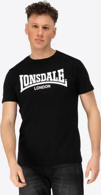 Obrázok produktu pre Pánske tričko regular fit double pack YARNBROOK Black/White 4XL Lonsdale