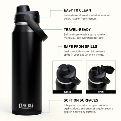 Produktbild von Camelbak THRIVE CHUG VSS 32OZ Trinkflasche Edelstahl vakuumisoliert Schwarz