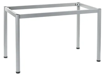 Produktbild von Metallgestell mit rundem Bein, NY-A057/O, Beindurchmesser 5 cm, Maße 116x76x72,5 cm, Grau