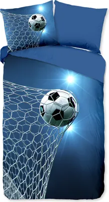 Produktbild von Pure Kinder Fußball Bettwäsche 140 X 200/220 cm 100% Microfiber