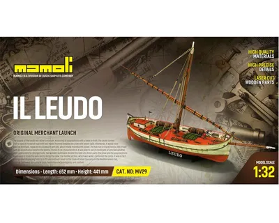 Zdjęcie produktu dla Krick The Leudo Bausatz 1:32 Mamoli