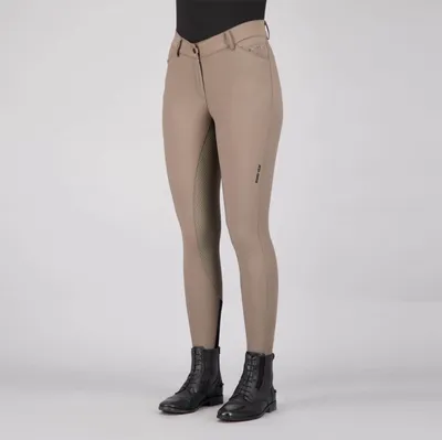 Produktbild von Euro-Star Reithose Damen ESArista Fashion Diamond Classic Full Grip Vollbesatz Damenreithose Umbra 80 (40 lang)