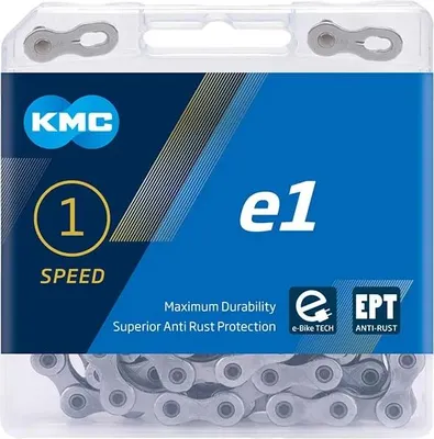 Produktbild von KMC e1 EPT Kette für Nabenschaltung & Riemen schwarz