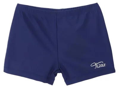 Produktbild von TIZAX Jungen Badehose Kinder Uv-Schutz Badeshorts Badeboxer Schwimmhose Marinebl