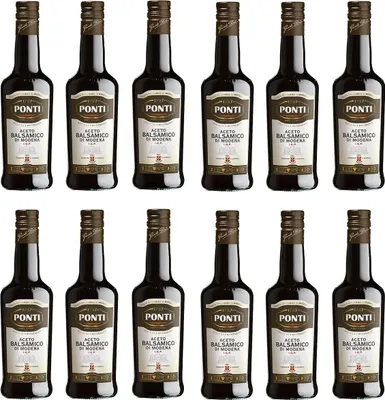 Produktbild von 12x Ponti Aceto Balsamico Di Modena 500 ml Balsamico-Essig aus Modena