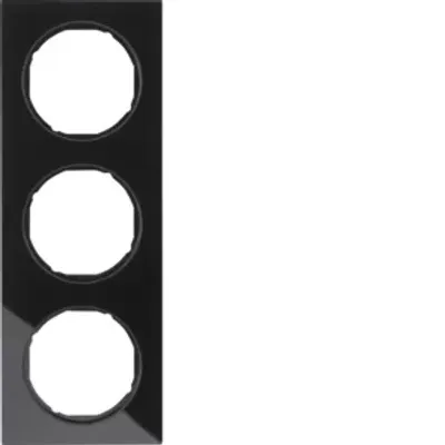 Immagine prodotto di Berker 10132216 Cornice in vetro, nero Berker R.3