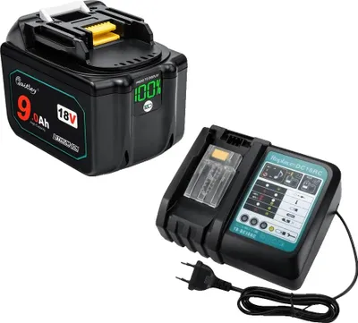 Immagine prodotto di Batteria per utensili elettrici, 18 V, agli ioni di litio, set combinato C
