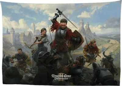 Obrázek produktu pro Tapestry Kingdom Come: Deliverance II - Keyart (obraz na textilu)
