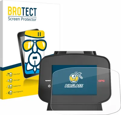 Produktbild von BROTECT Schutzglas für PowaKaddy FX7 GPS 3.5" Schutzfolie Panzer Folie Glas Display Schutz klar