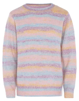 Image de Gilet en tricot pour femmes AODA - multicolore, taille M/L