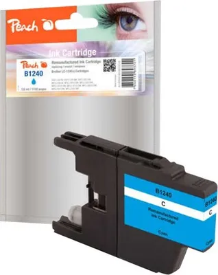 Obrázek produktu pro Peach 7,6 ml - Cyan - kompatibilní - Tintenpatrone