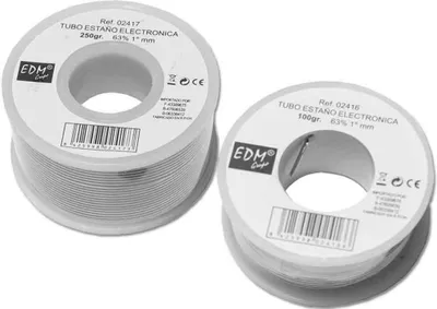 Zdjęcie produktu dla Drut cynowy do lutowania EDM AA230B Rolka 1 mm 100 g