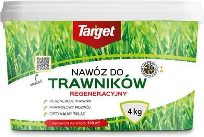 Obrázek produktu pro TARGET regenerační trávníkové hnojivo s mikroživinami 4 kg