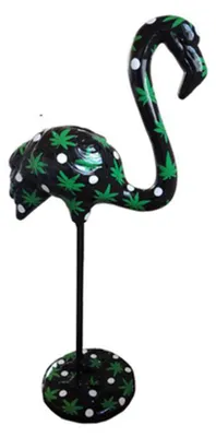 Produktbild von Abstrakt flamingo Figur Statue Skulptur Garten Design Statuen Dekoration 119cm