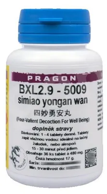 Immagine prodotto di BXL2.9 - simiao yongan wan - pian/tablety PRAGON