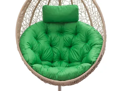 Obrázok produktu pre Vankúš pre záhradný kokón "Luna" od Pillowprim - odolný voči UV žiareniu a prateľný, zelený