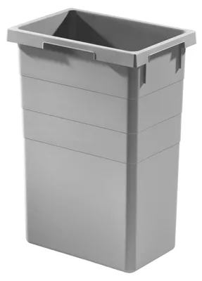 Image de Seau intérieur Hailo 38 l en plastique gris signal pour ProfiLine Öko 35/XL
