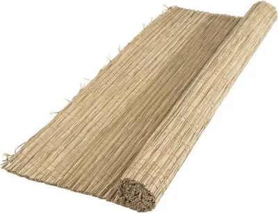 Produktbild von Carex Natur Sichtschutzmatte, 1x3m, 100% Blickdicht, 6/7mm Stärke, Natur