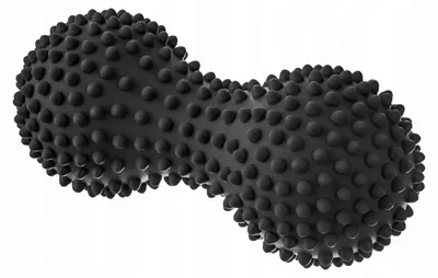 Produktbild von Tullo 449 Massage- & Faszienrolle Schwarz 15,5cm DuoBall