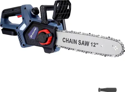 Obrázek produktu pro Elektrická řetězová pila, bezkartáčový motor, dobíjecí lithiová baterie, bez baterie