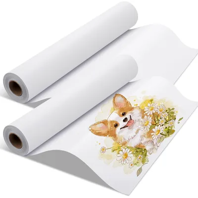 Immagine prodotto di Omgoods - 2 rotoli di carta da disegno, dimensioni 43 cm x 20 m, ideali per progetti creativi