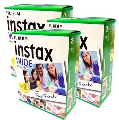 Productafbeelding van Breed fotopapier voor instantcamera's, 60 stuks