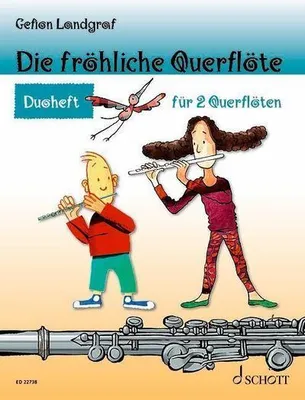 Produktbild von Die fröhliche Querflöte. Duoheft