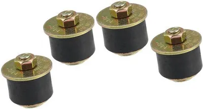 Productafbeelding van Rubberen testpluggen voor auto's - Set van 4 stuks - Duurzaam - Stootvast