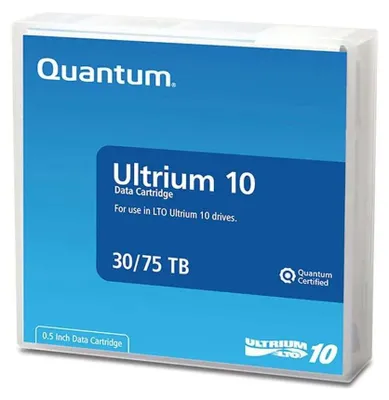 Zdjęcie produktu dla Quantum LTO Ultrium 10 – 30 TB / 75 TB – z