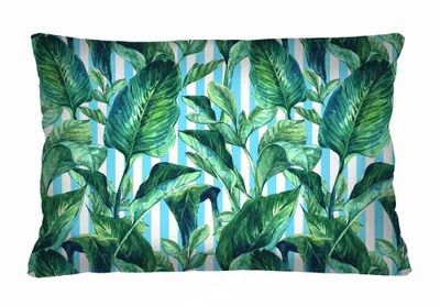 Immagine prodotto di Cuscino decorativo 40x60 "Stripe Palm" PI22