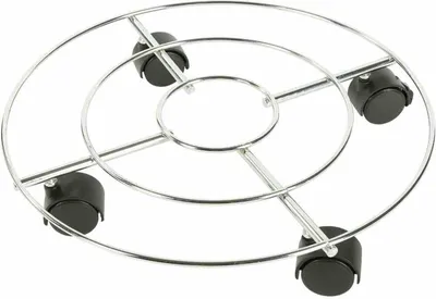 Image de SIENA GARDEN Rouleau pour plantes Chrome 35cm fil, 4 rouleaux