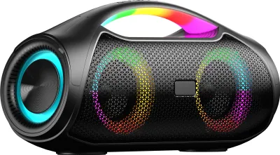 Produktbild von LED Bluetooth BoomBox30, 30W Stereo, USB, AUX, microSD, RGB LED Beleuchtung