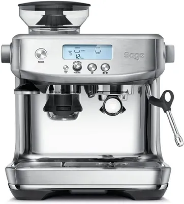 Produktbild von Sage Espressomaschine Barista Pro,Espressokocher mit Milchsystem,Siebträger,Edelstahl, Espressomaschine,Kaffeemaschine,Kaffeevollautomat mit Mahlwerk