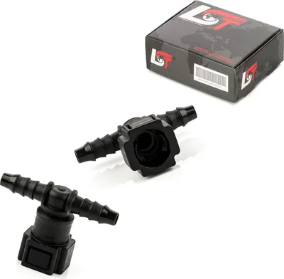 Produktbild von 2x Schnellverschluss Kraftstoffleitung Kupplung T-Stück 7,89x6mm für KIA HYUNDAI