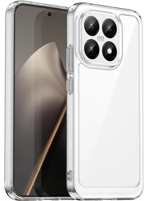 Produktbild von Hülle für Xiaomi 15T, Klar Rückseite Stoßfeste TPU Silikon Bumper Schutzhülle Transparent