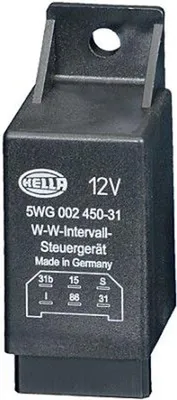 Productafbeelding van HELLA ruitenwisserrelais 5WG 002 450-311, geschikt voor MERCEDES-BENZ T1 bestelwagen (602)