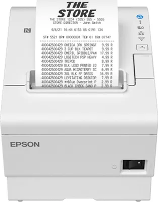Produktbild von Epson TM T88VII (131) - Belegdrucker - Thermozeile - Rolle (7,95 cm)