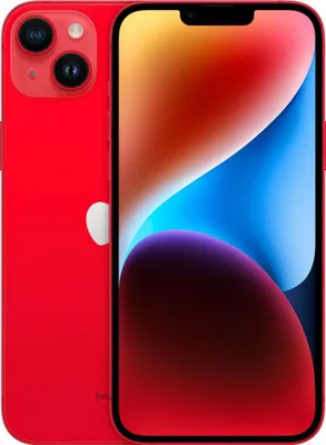 Produktbild von Apple iPhone 14 Plus, 17 cm (6.7"), 2778 x 1284 Pixel, 256 GB, 12 MP, iOS 16, Rot