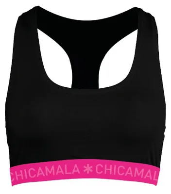 Produktbild von Damen-Tanktop – aus Baumwolle und Elasthan – schwarz